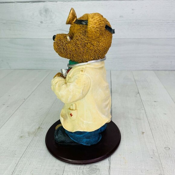 Classic Treasures Collectable PROFESSIONAL DOCTOR MD BEAR 9"  Resin Figurine - Picture 5 of 8
